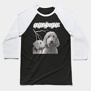 Golden Retriever Heavy Metal Dog Lover Baseball T-Shirt